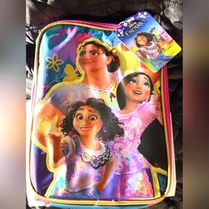 ENCANTO MIRABEL DISNEY BPA-Free Insulated Lunch Box Tote w/ Bottle Pocket NWT